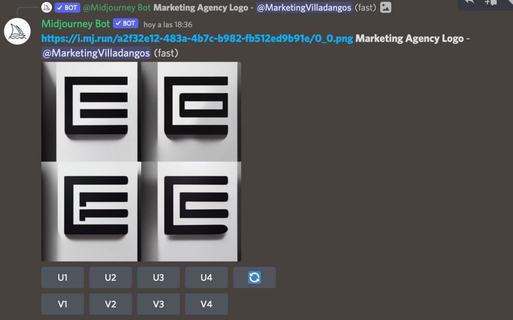 Diferentes Versiones de Logo por Inteligencia Artificial 1